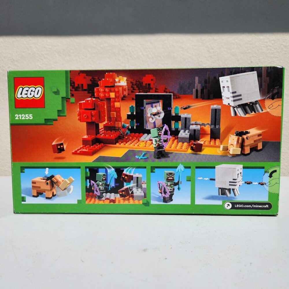 NEW LEGO Minecraft 21255 The Nether Portal Ambush Adventure Set Building Toy for